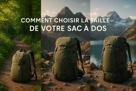 Guide : Choisir la taille de son sac a dos