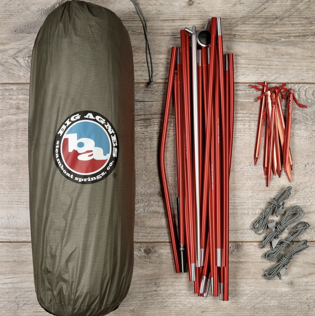 Tente Big Agnes Copper Spur HV UL2 sac arceaux sardines