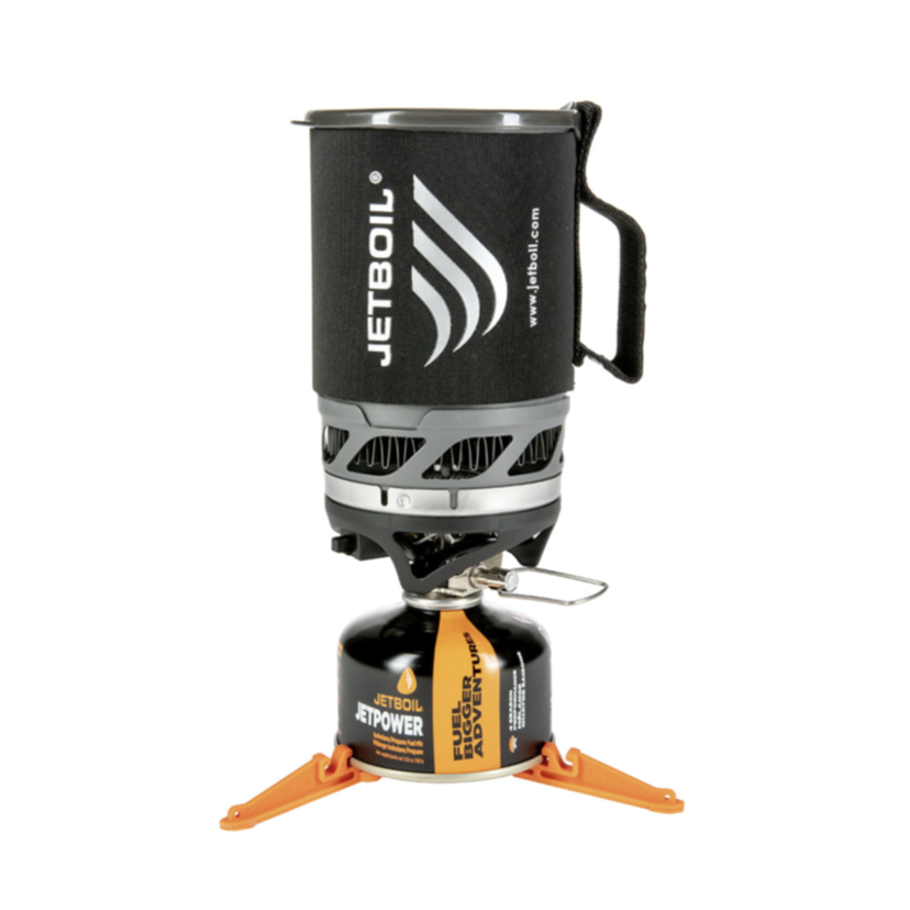 Réchaud Jetboil Micromo monté avec cartouche