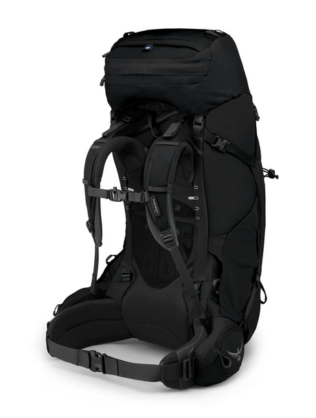 Détail système de portage Osprey Aether 65