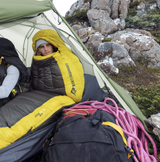Sac de couchage Sea to Summit Spark 7°C en tente